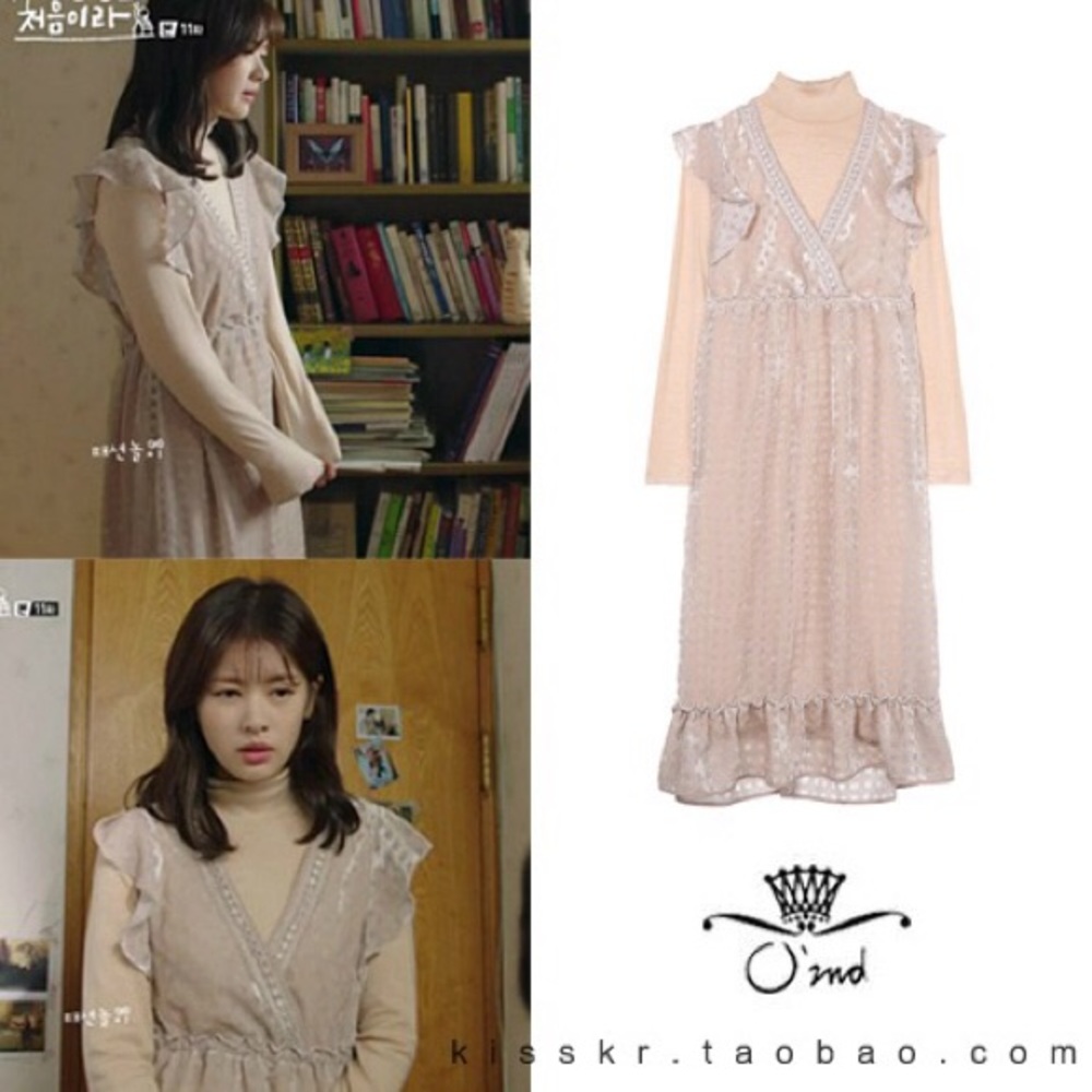 O2ND Dress 2WMR4-WO034（17 Winter）from South Korea